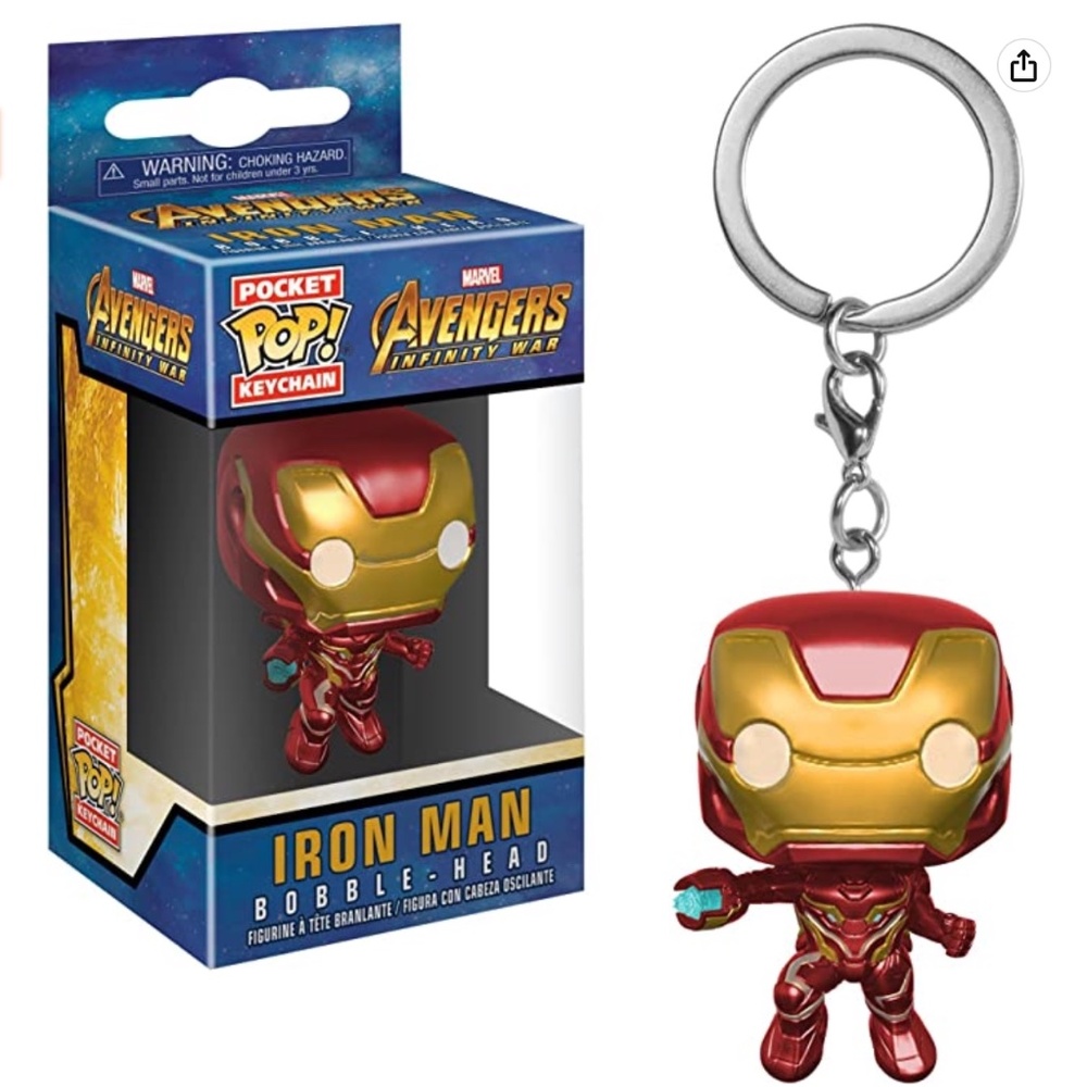 Funko Pop Iron Man Keychain